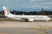 Royal Air Maroc Boeing 737-8B6 (CN-ROA) at  Lyon - Saint Exupery, France