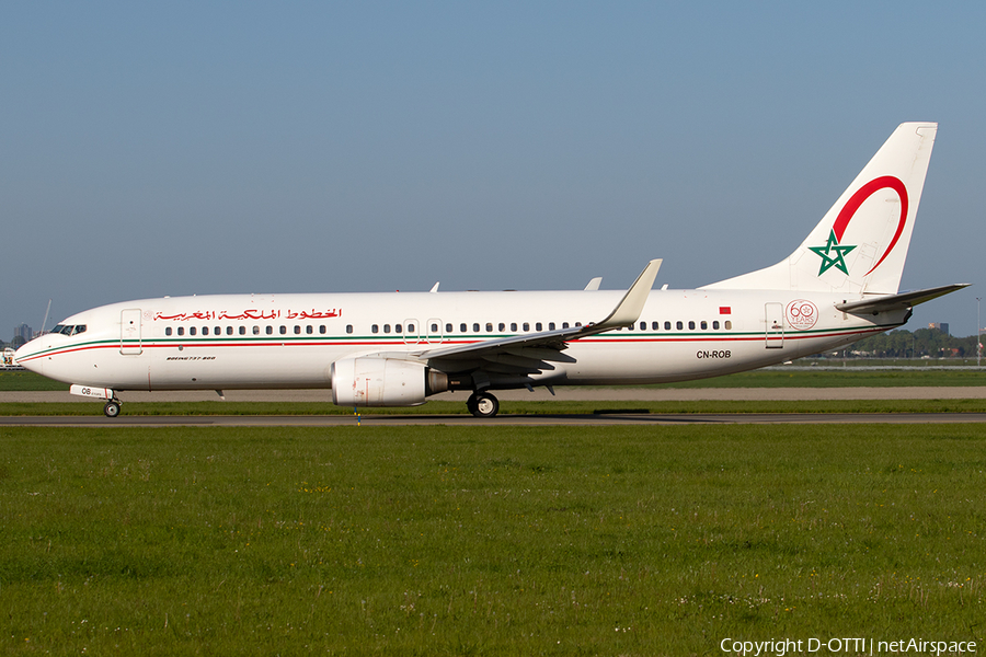 Royal Air Maroc Boeing 737-8B6 (CN-ROB) | Photo 243440