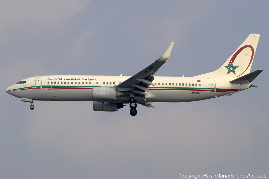 Royal Air Maroc Boeing 737-8B6 (CN-ROC) | Photo 312437