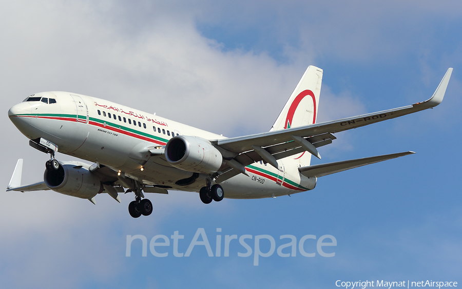 Royal Air Maroc Boeing 737-7B6 (CN-ROD) | Photo 259963