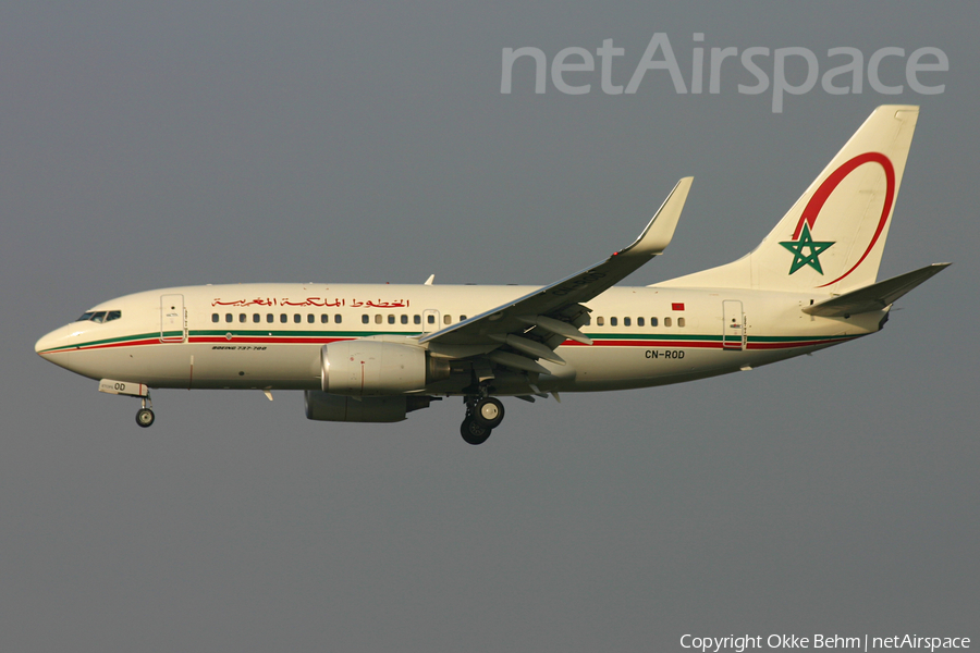 Royal Air Maroc Boeing 737-7B6 (CN-ROD) | Photo 72965