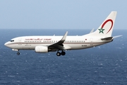 Royal Air Maroc Boeing 737-7B6 (CN-ROD) at  Gran Canaria, Spain