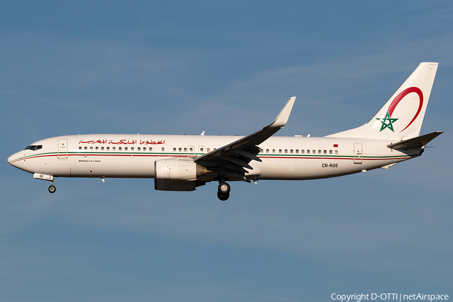 Royal Air Maroc Boeing 737-8B6 (CN-ROE) | Photo 376198