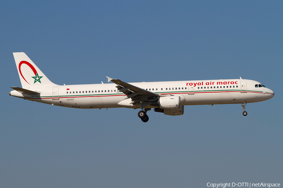 Royal Air Maroc Airbus A321-211 (CN-ROF) | Photo 371556