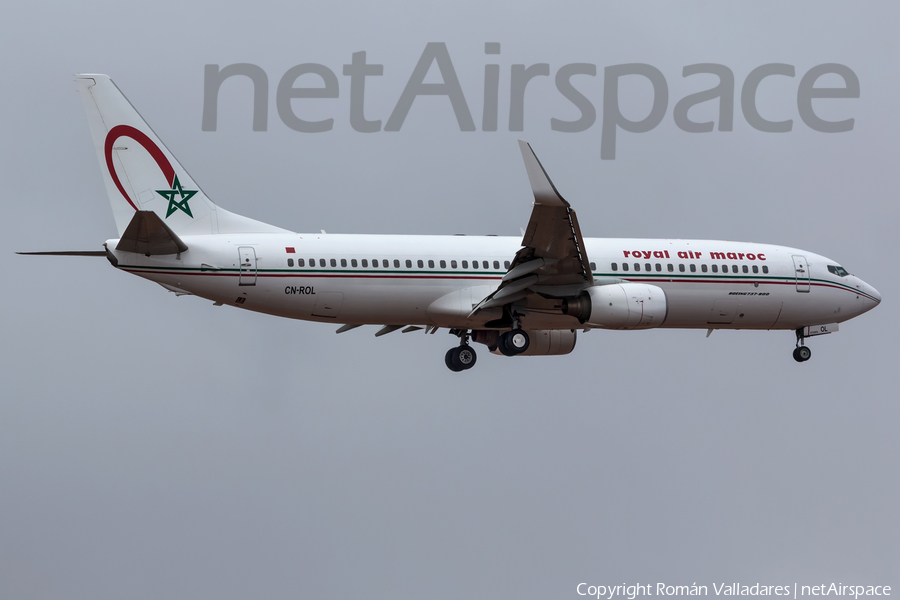 Royal Air Maroc Boeing 737-8B6 (CN-ROL) | Photo 405385