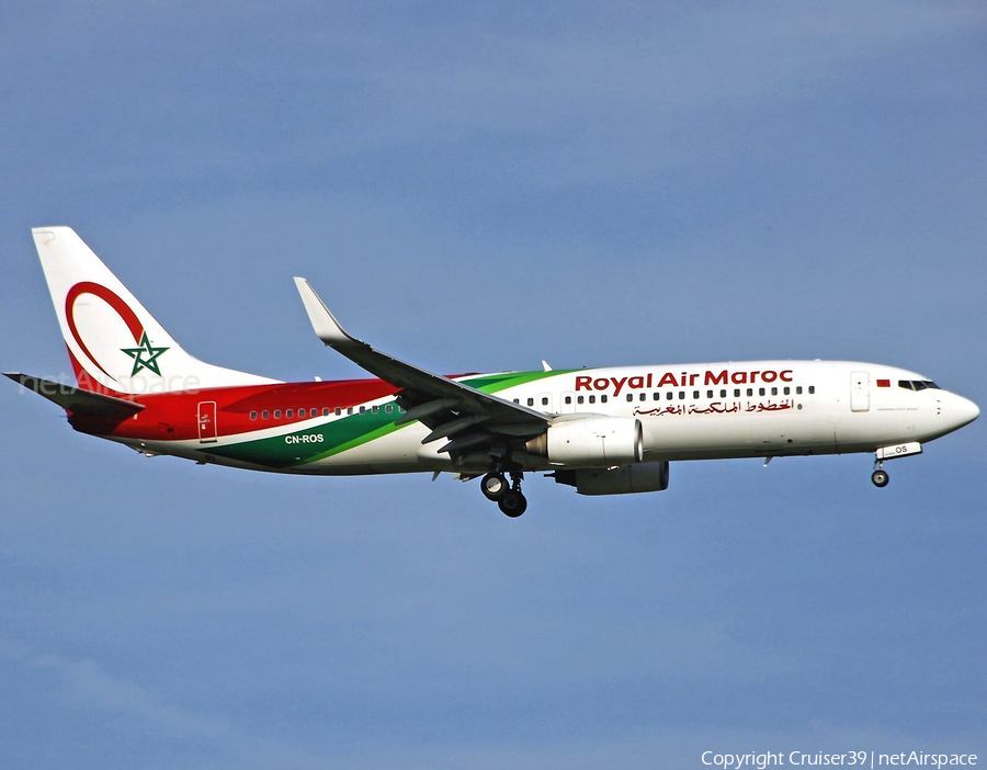 Royal Air Maroc Boeing 737-8B6 (CN-ROS) | Photo 377075