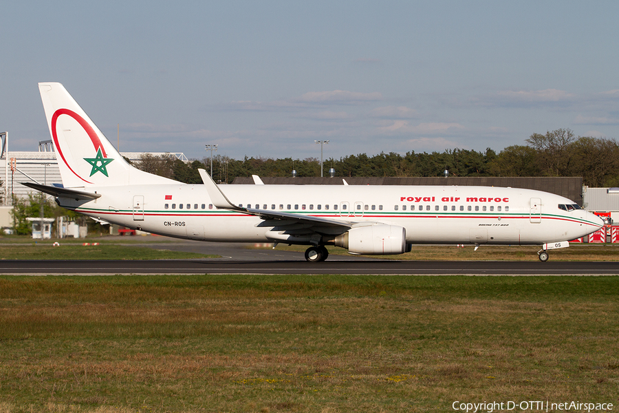 Royal Air Maroc Boeing 737-8B6 (CN-ROS) | Photo 490524