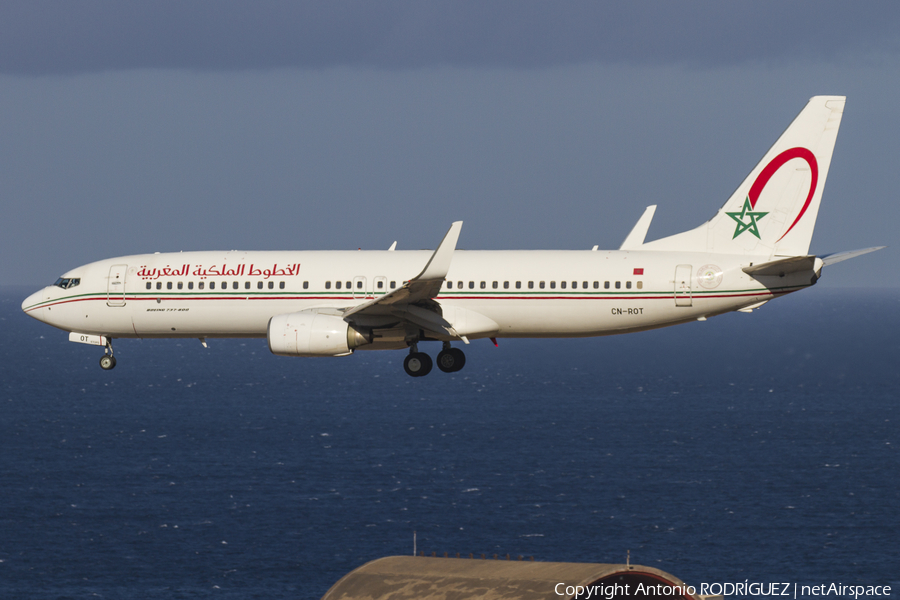 Royal Air Maroc Boeing 737-8B6 (CN-ROT) | Photo 169000