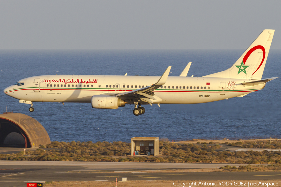 Royal Air Maroc Boeing 737-8B6 (CN-ROZ) | Photo 199028