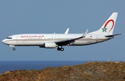 Royal Air Maroc Boeing 737-8B6 (CN-ROZ) at  Gran Canaria, Spain