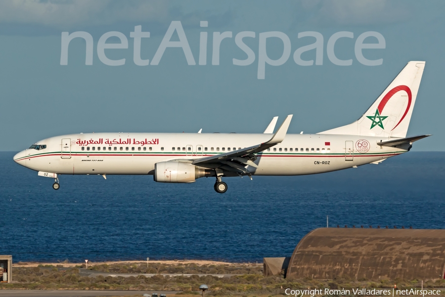 Royal Air Maroc Boeing 737-8B6 (CN-ROZ) | Photo 341651