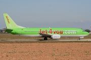 Jet4you Boeing 737-4B3 (CN-RPA) at  Lyon - Saint Exupery, France