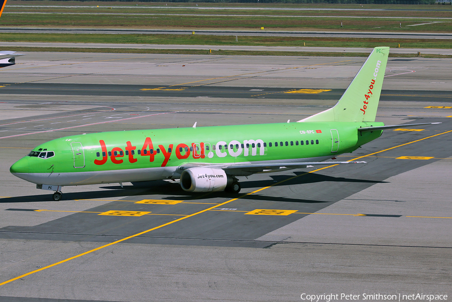 Jet4you Boeing 737-4K5 (CN-RPC) | Photo 406098