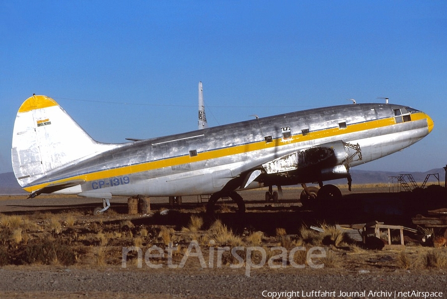 North East Bolivian Airways Curtiss C-46F Commando (CP-1319) | Photo 412578