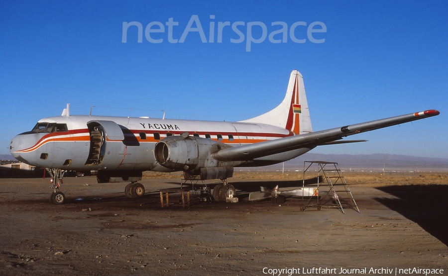 YACUMA (Transportes Aereos Yacuma) Convair C-131B Samaritan (CP-1676) | Photo 423222