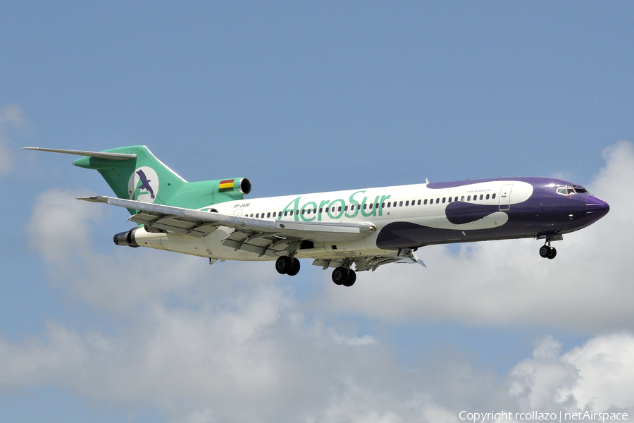 AeroSur Boeing 727-223(Adv) (CP-2498) | Photo 11019