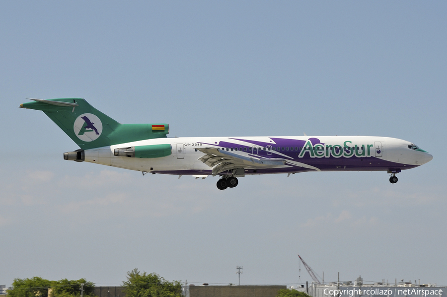 AeroSur Boeing 727-222(Adv) (CP-2515) | Photo 21069