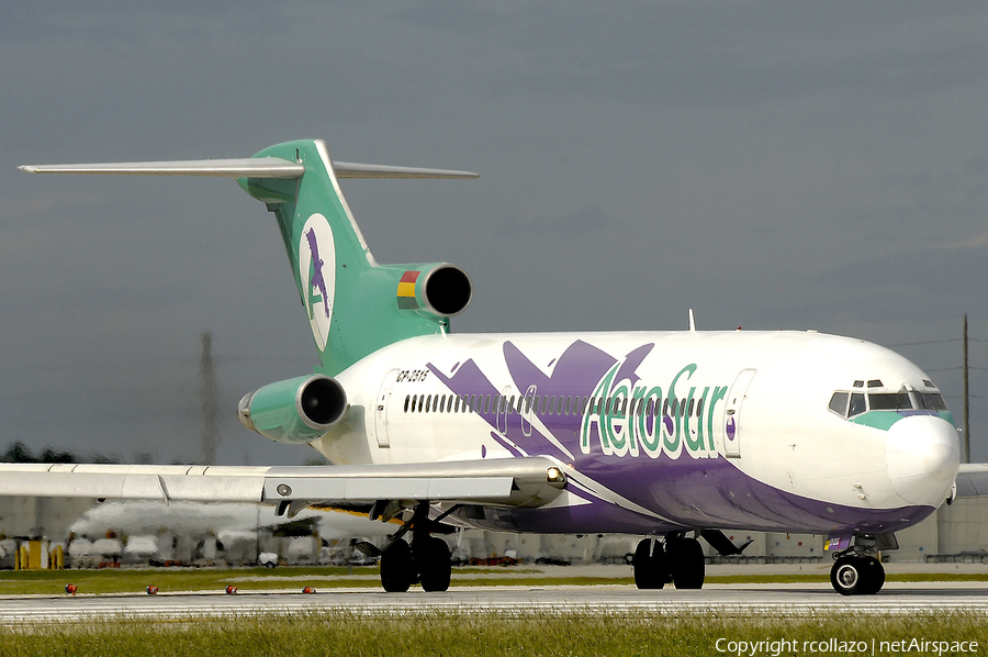 AeroSur Boeing 727-222(Adv) (CP-2515) | Photo 21443