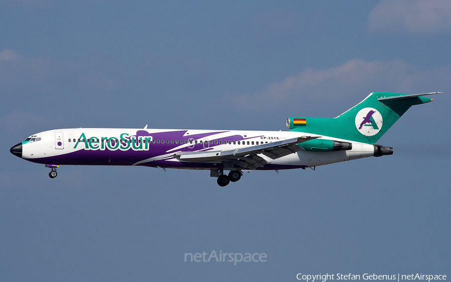AeroSur Boeing 727-222(Adv) (CP-2515) | Photo 2334