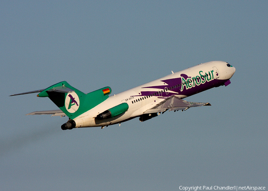 AeroSur Boeing 727-222(Adv) (CP-2515) | Photo 49051