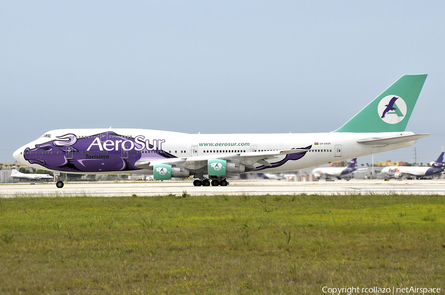 AeroSur Boeing 747-312 (CP-2525) | Photo 21081