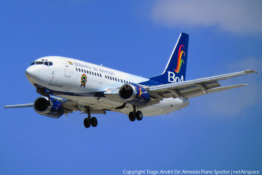 Boliviana de Aviacion Boeing 737-33A (CP-2550) | Photo 367092