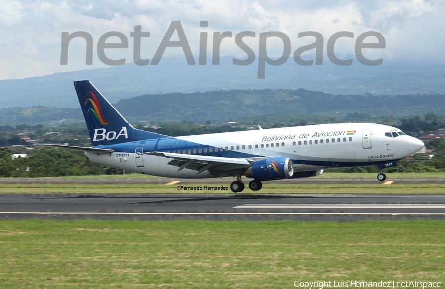 Boliviana de Aviacion Boeing 737-382 (CP-2551) | Photo 186291