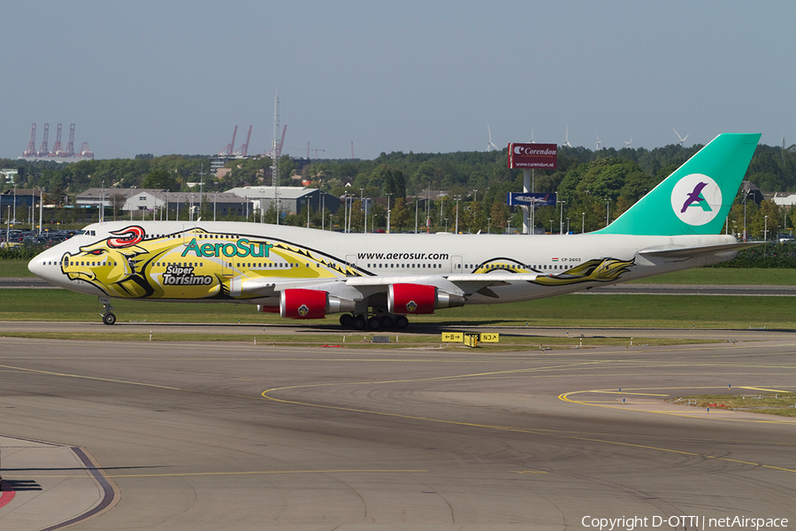 AeroSur Boeing 747-443 (CP-2603) | Photo 358500