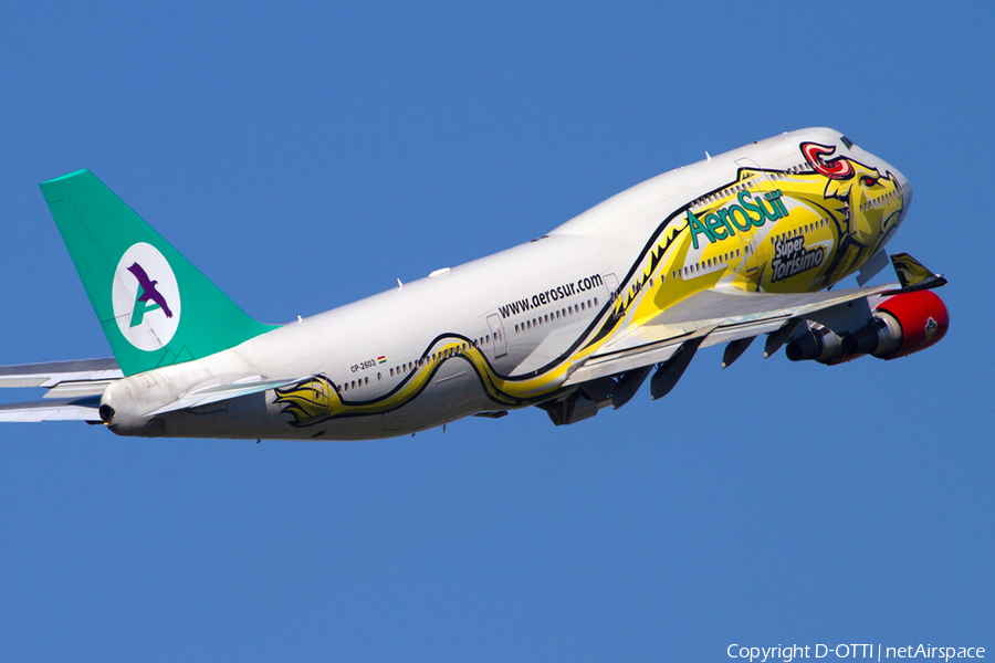 AeroSur Boeing 747-443 (CP-2603) | Photo 358502