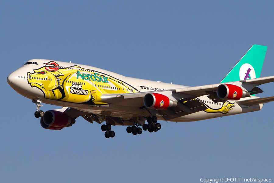 AeroSur Boeing 747-443 (CP-2603) | Photo 371283