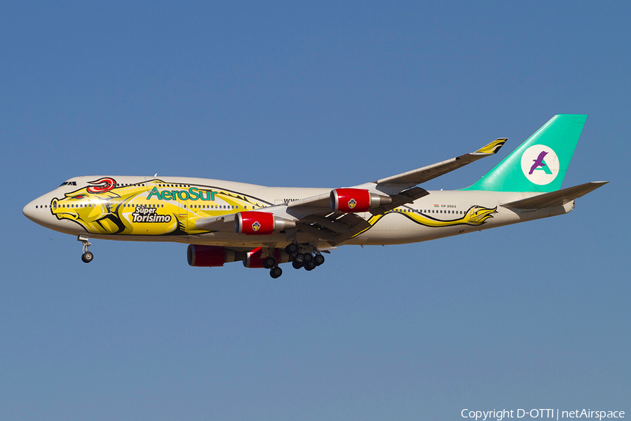 AeroSur Boeing 747-443 (CP-2603) | Photo 371284