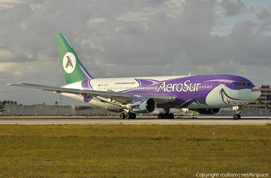 AeroSur Boeing 767-284(ER) (CP-2659) | Photo 120228