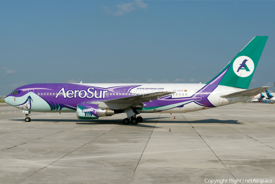 AeroSur Boeing 767-284(ER) (CP-2659) | Photo 7168