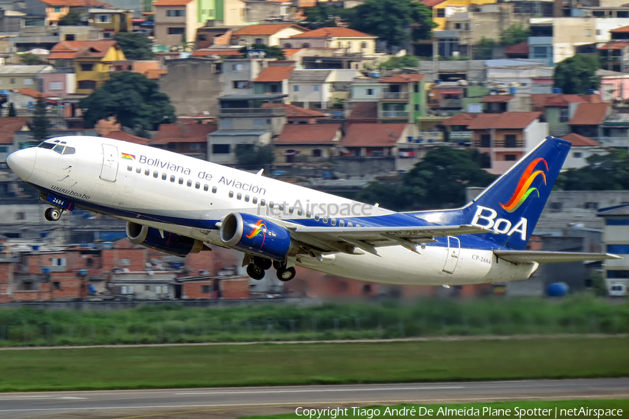 Boliviana de Aviacion Boeing 737-33A (CP-2684) | Photo 483442