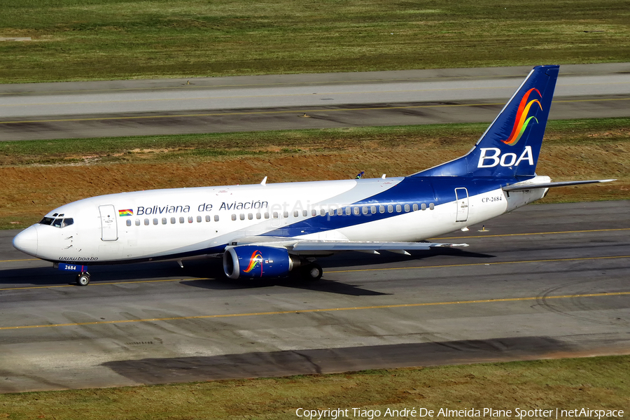 Boliviana de Aviacion Boeing 737-33A (CP-2684) | Photo 639669