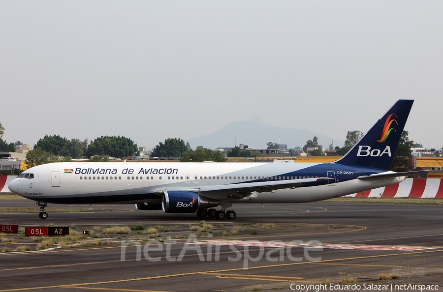 Boliviana de Aviacion Boeing 767-33A(ER) (CP-2881) | Photo 135717