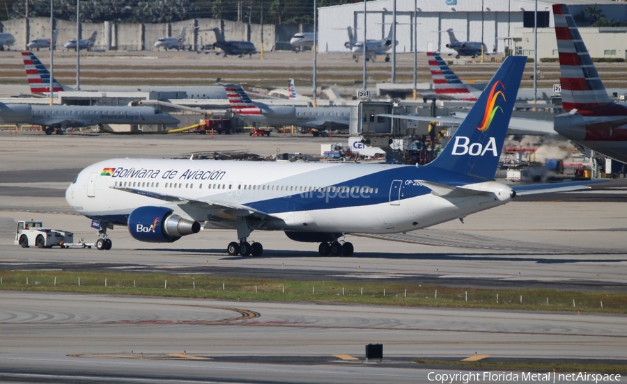 Boliviana de Aviacion Boeing 767-33A(ER) (CP-2881) | Photo 569953