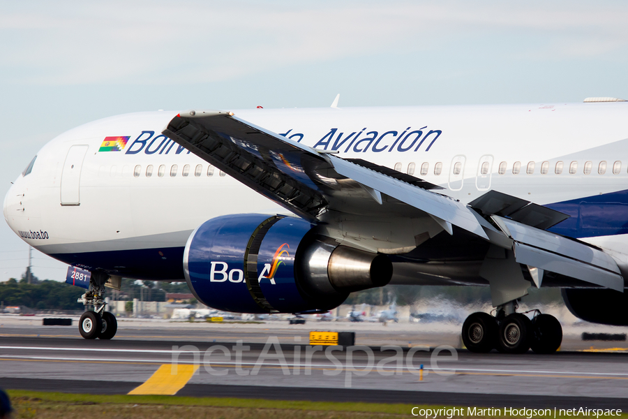 Boliviana de Aviacion Boeing 767-33A(ER) (CP-2881) | Photo 65558