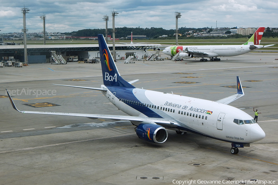 Boliviana de Aviacion Boeing 737-7Q8 (CP-2924) | Photo 333107