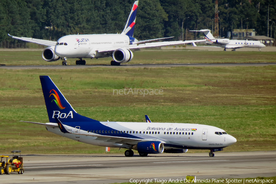 Boliviana de Aviacion Boeing 737-7Q8 (CP-2924) | Photo 379055