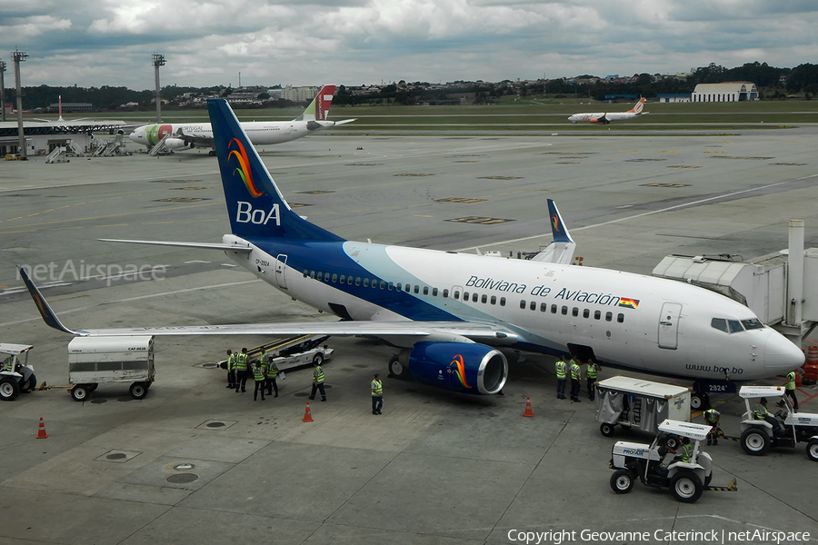 Boliviana de Aviacion Boeing 737-7Q8 (CP-2924) | Photo 393459