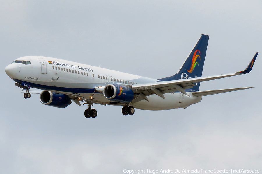 Boliviana de Aviacion Boeing 737-83N (CP-2926) | Photo 365545