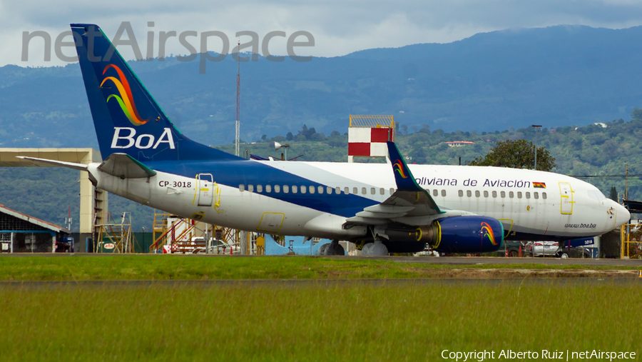 Boliviana de Aviacion Boeing 737-73A (CP-3018) | Photo 444403