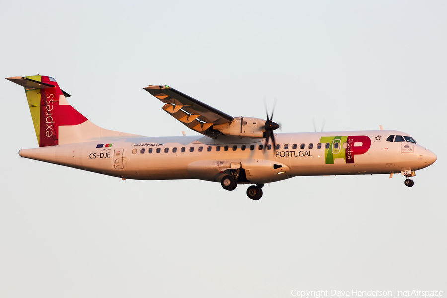 TAP Express (White) ATR 72-600 (CS-DJE) | Photo 151301