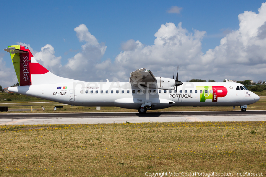 TAP Express (White) ATR 72-600 (CS-DJF) | Photo 110086
