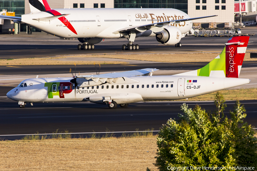 TAP Express (White) ATR 72-600 (CS-DJF) | Photo 119694