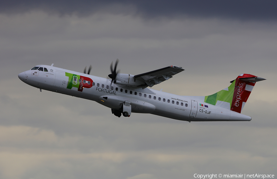 TAP Express (White) ATR 72-600 (CS-DJF) | Photo 242155