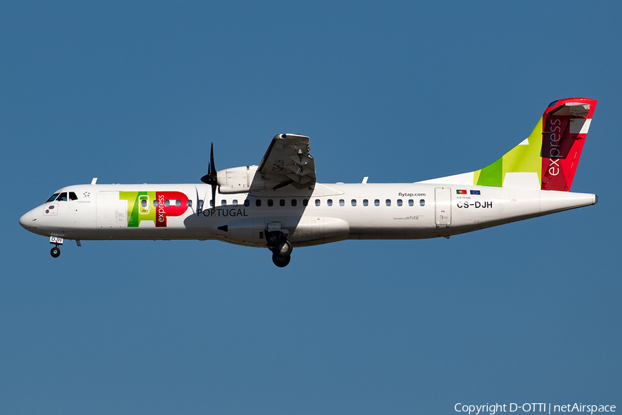 TAP Express (White) ATR 72-600 (CS-DJH) | Photo 374948