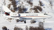 NetJets Europe Dassault Falcon 2000EX (CS-DLH) at  Samedan - St. Moritz, Switzerland