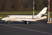 NetJets Europe Dassault Falcon 2000EX (CS-DLL) at  Hamburg - Fuhlsbuettel (Helmut Schmidt), Germany